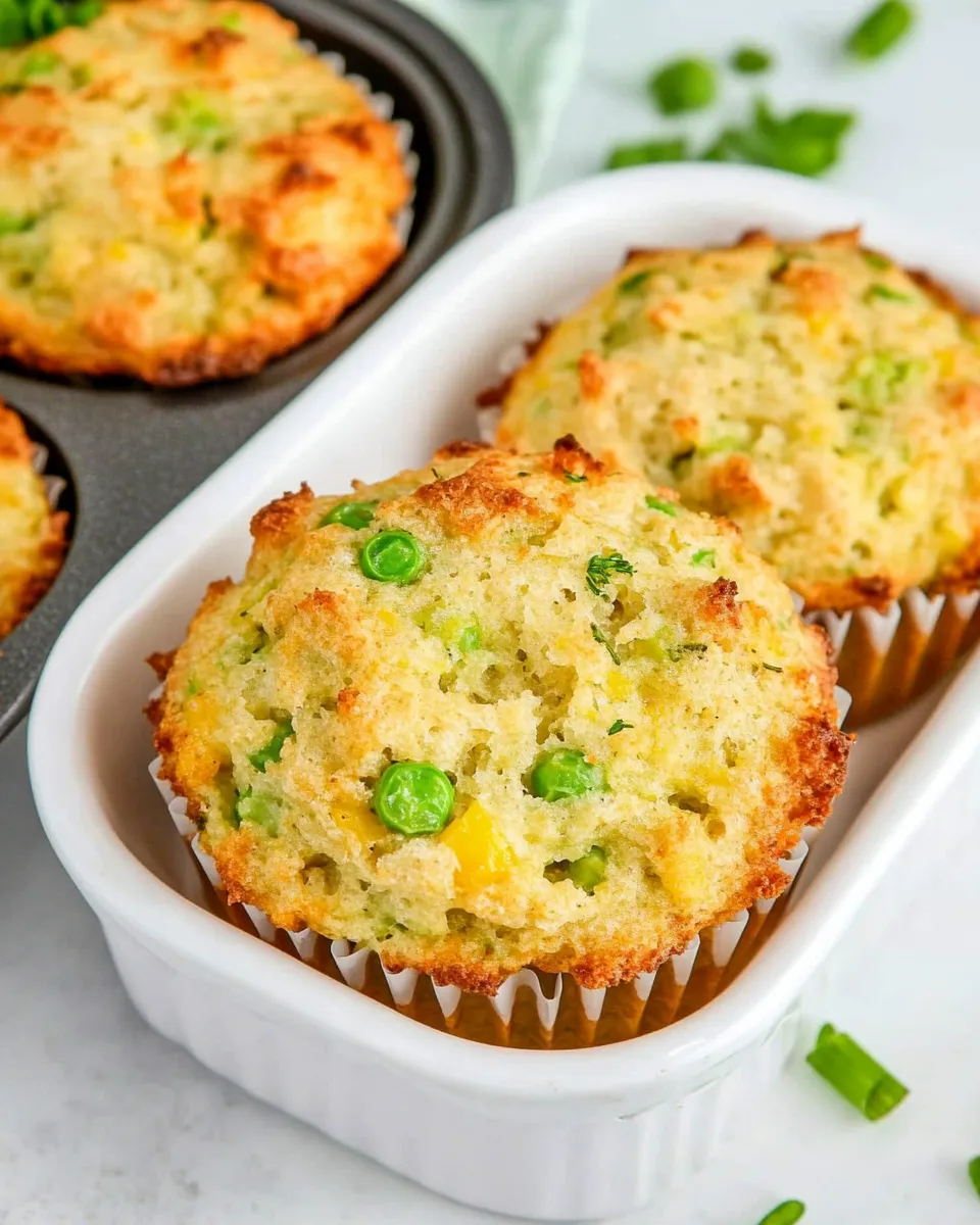 Delicious Low-Carb High-Fiber Savory Muffins dish photo