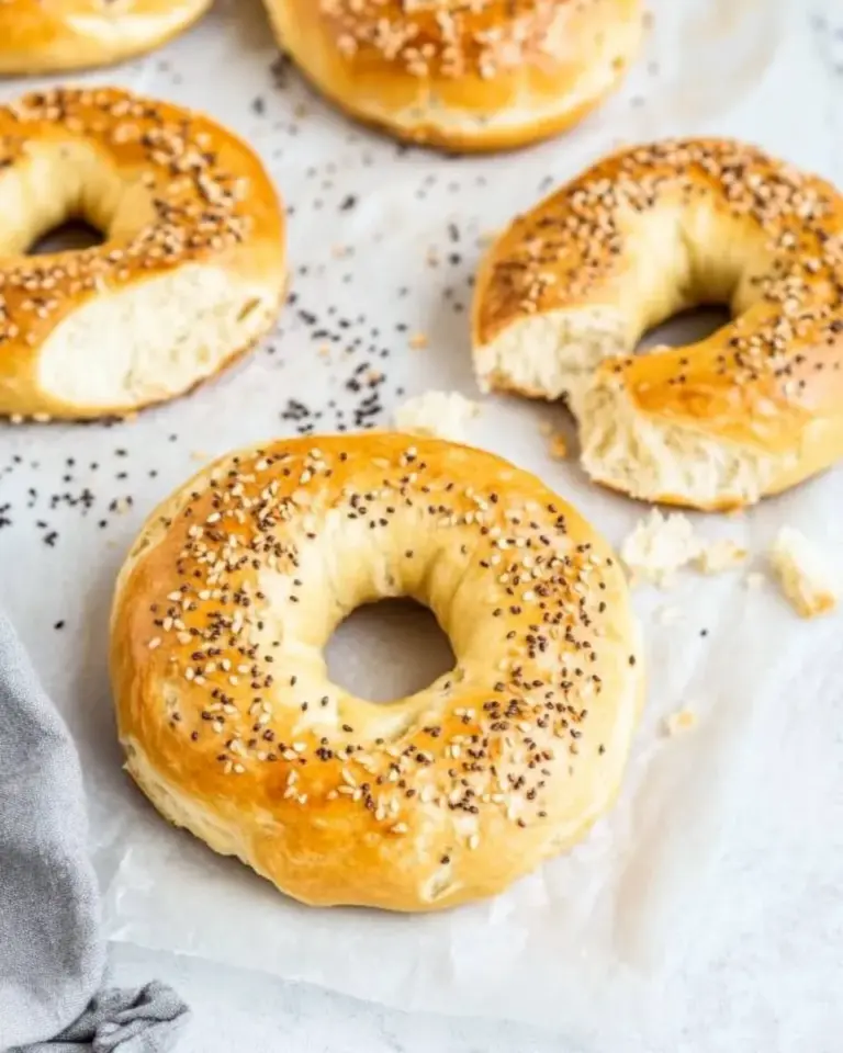 Homemade Low Calorie Bagels photo