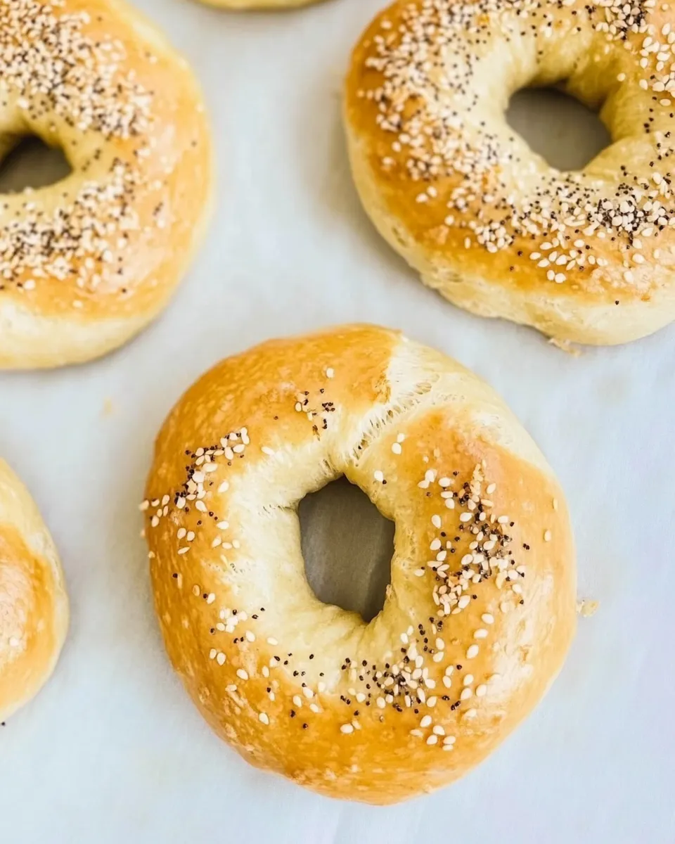 Easy Low Calorie Bagels recipe photo