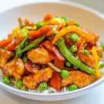 Homemade Mandarin Orange Chicken Stir Fry photo