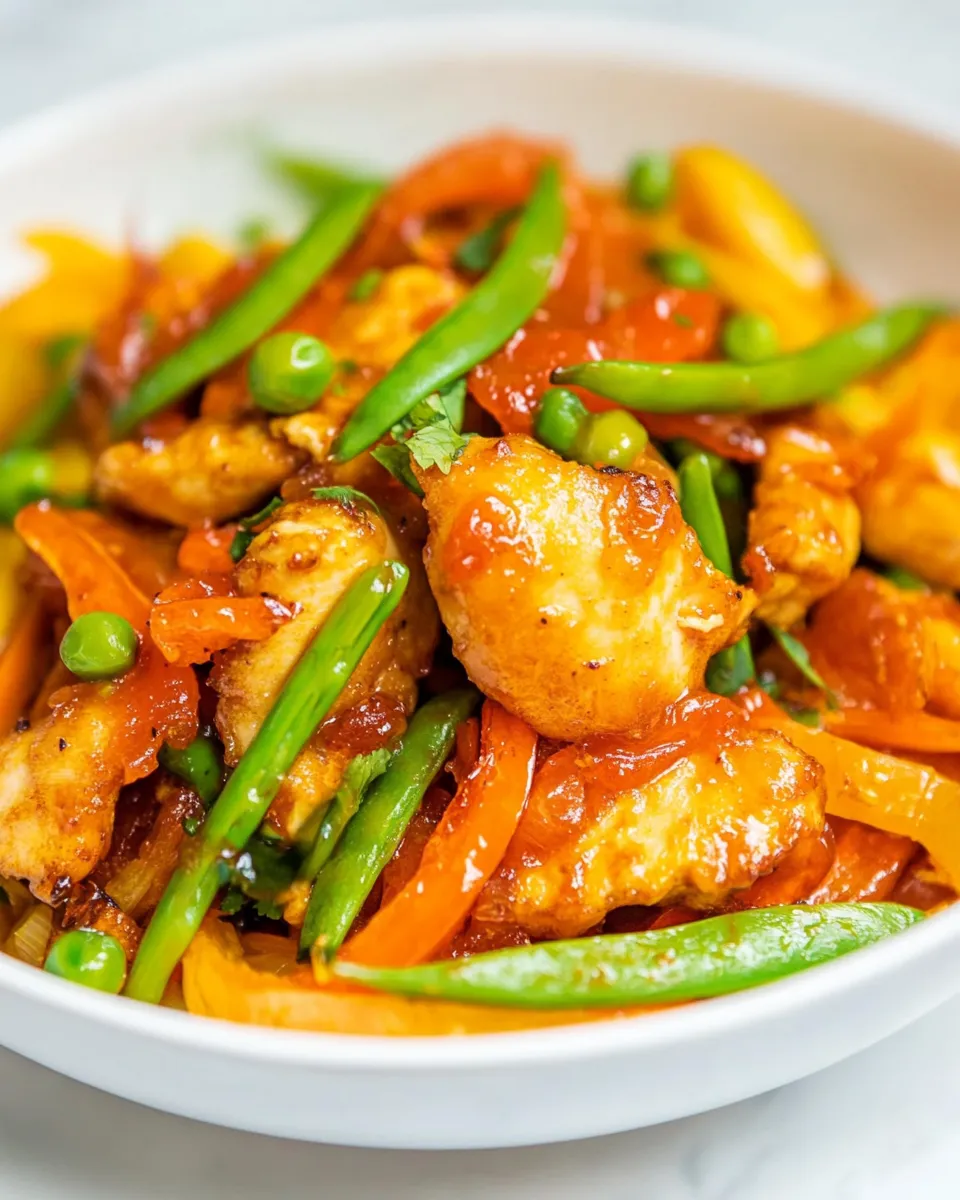 Classic Mandarin Orange Chicken Stir Fry image