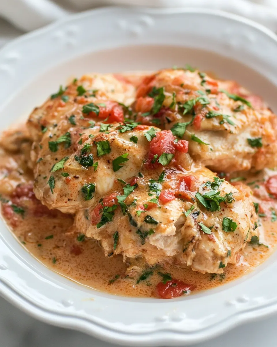 Easy Marry Me Chicken plate image