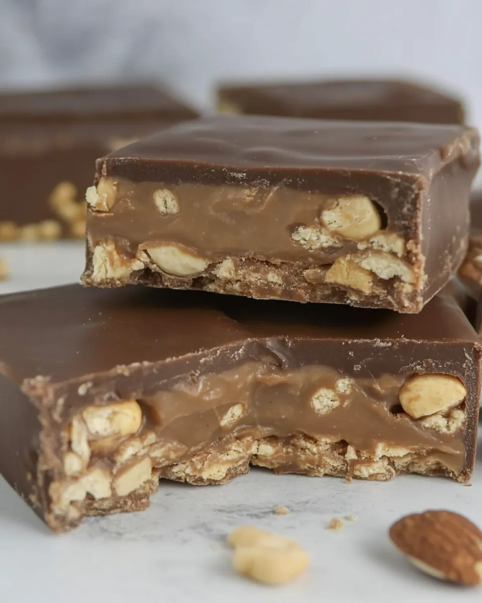 Homemade Mars Bars photo