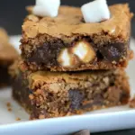 Homemade Marshmallow Toffee Blondies photo