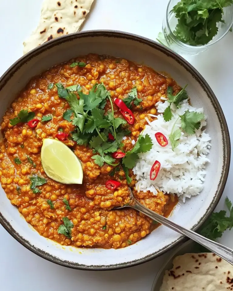 Homemade Masoor Dal photo