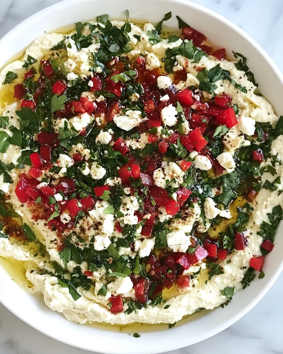 Classic Mediterranean Dip recipe photo