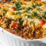 Homemade Mexican Beef and Rice Casserole photo