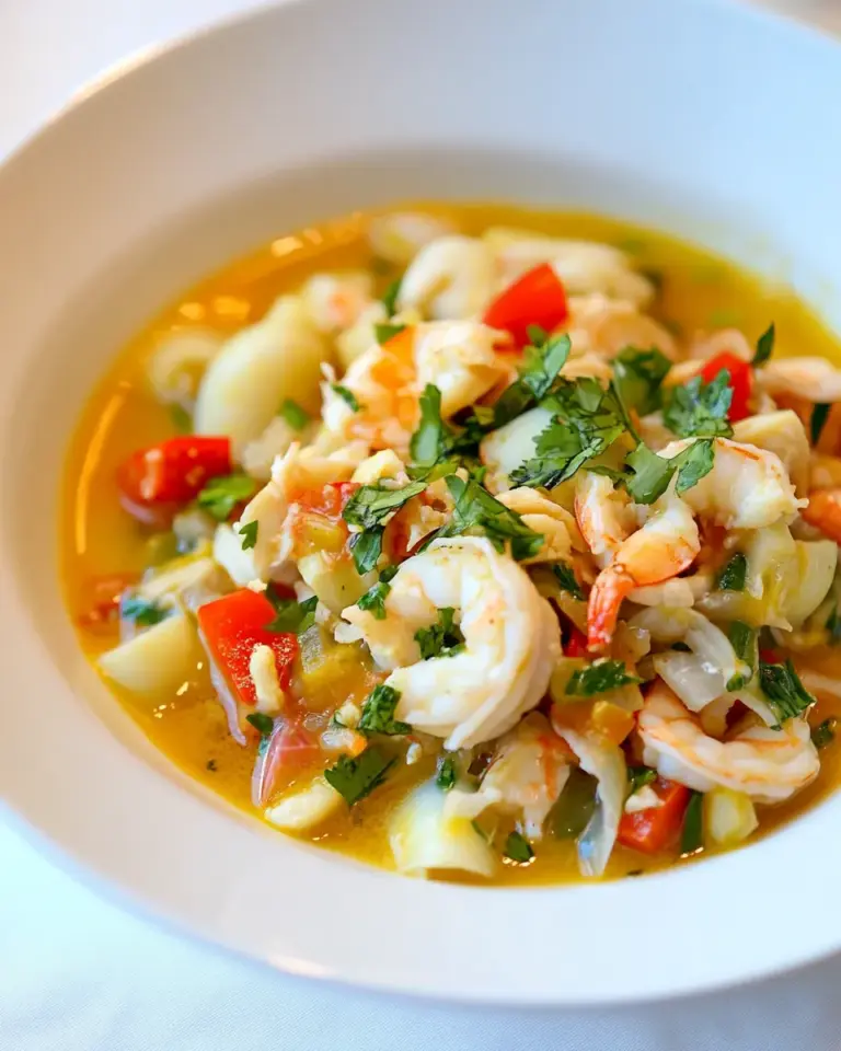 Homemade Mexican Seafood Posole photo