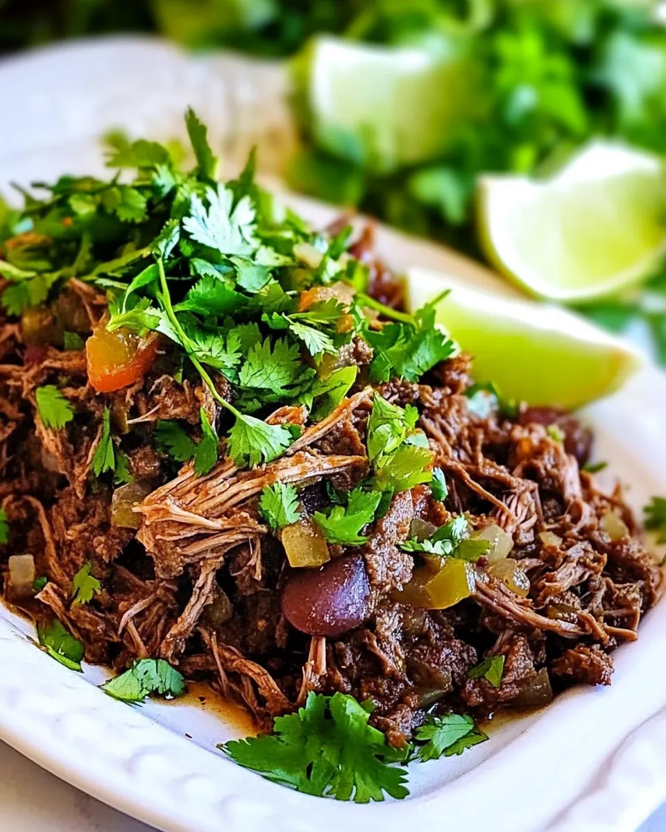 Delicious Mexican Shredded Beef Recipe shot