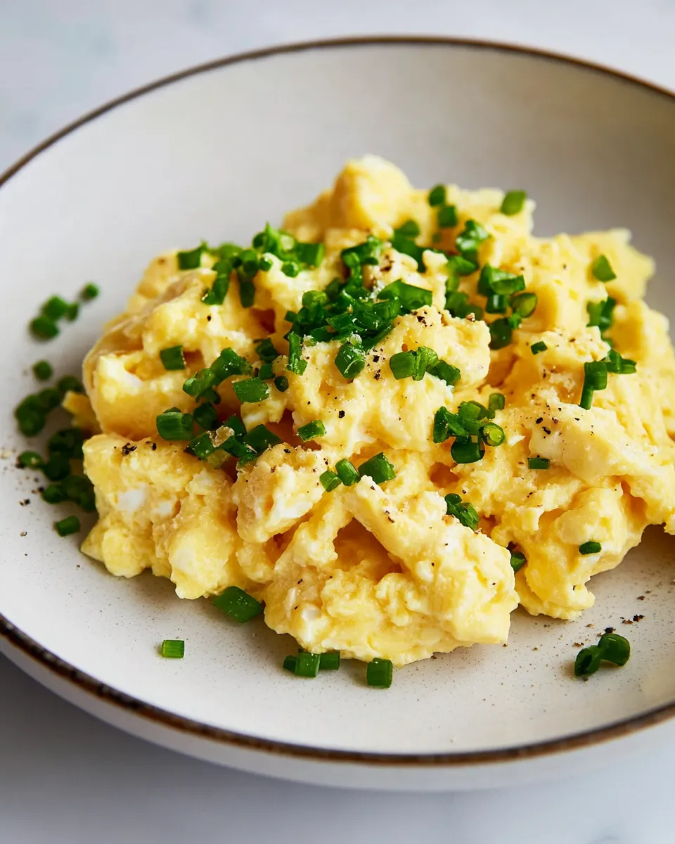 Classic Microwave Scrambled Eggs image