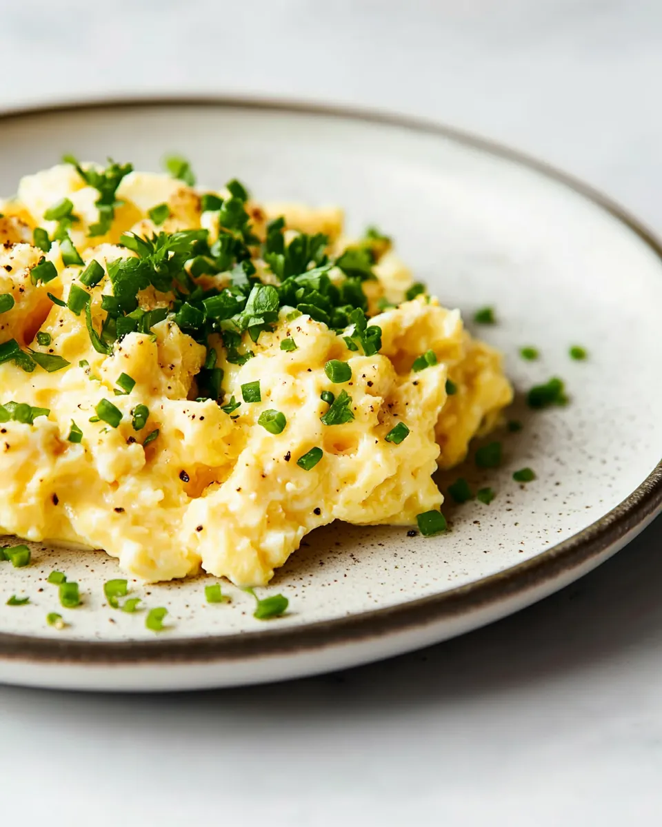 Easy Microwave Scrambled Eggs recipe photo