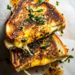 Homemade Miso Butter Grilled Cheese. recipe photo