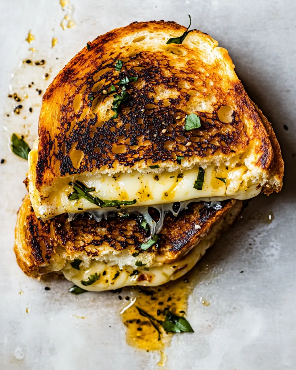 Easy Miso Butter Grilled Cheese. photo