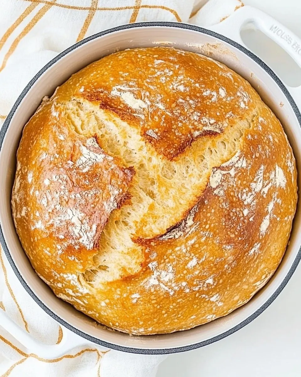 Delicious Molasses No Knead Bread dish photo