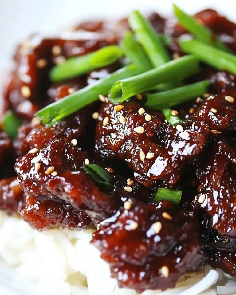 Homemade Mongolian Beef Recipe photo