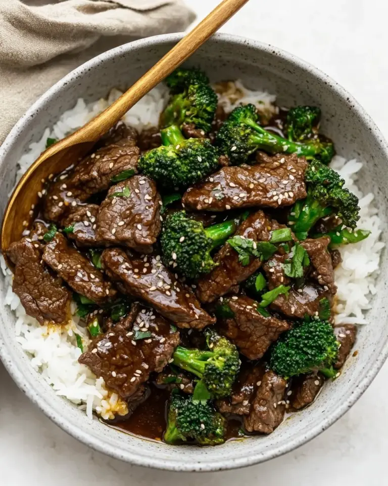 Homemade Mongolian Beef and Broccoli photo