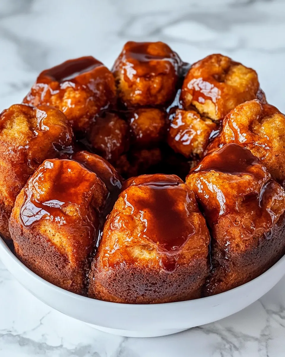 delicious Monkey Bread plate image