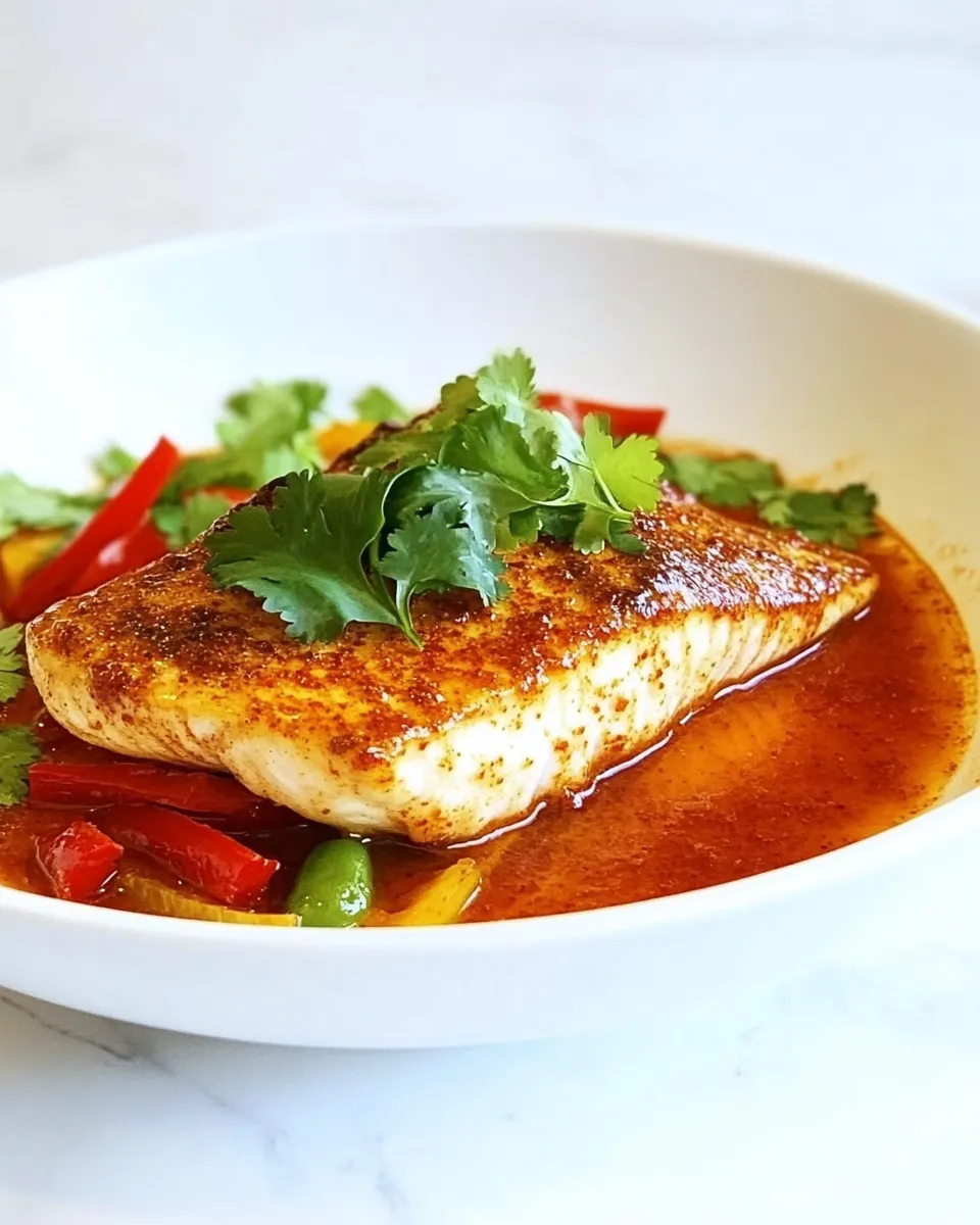 Classic Moroccan Paprika Fish image
