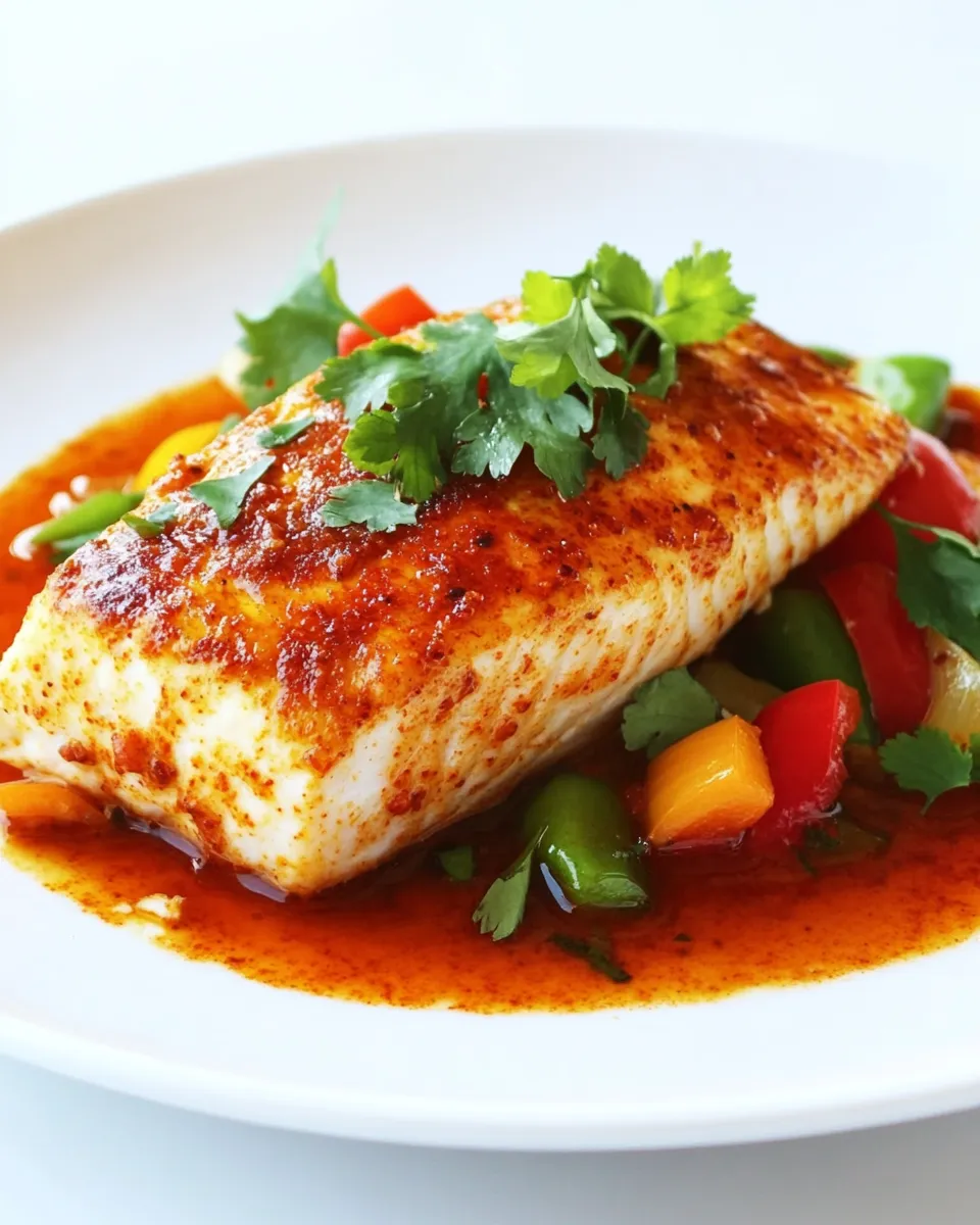 Easy Moroccan Paprika Fish recipe photo