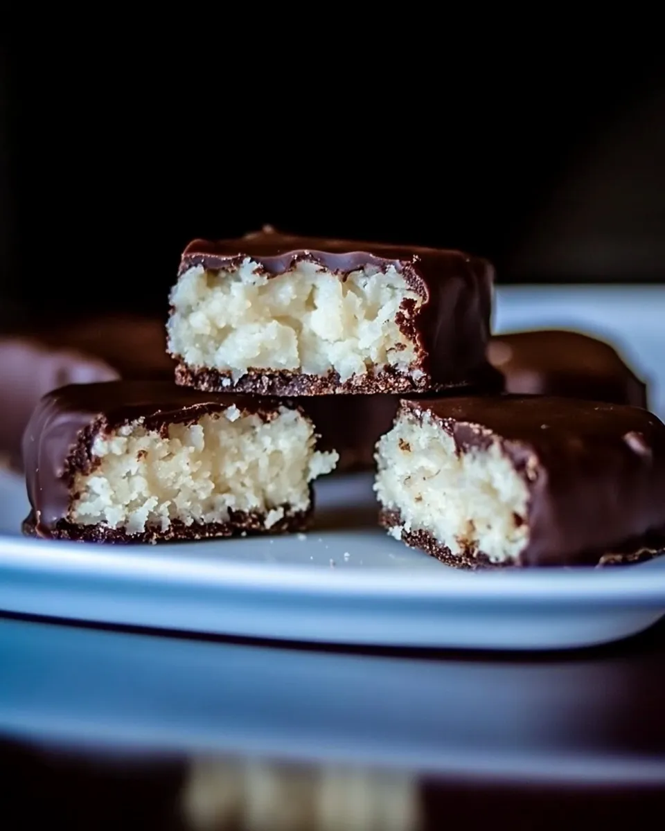Homemade Mounds Bars Recipe photo