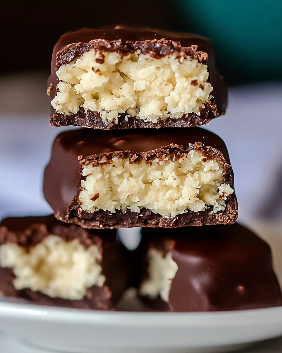 Delicious Mounds Bars Recipe shot