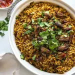 Homemade Mujadara Recipe (Lebanese Rice) photo