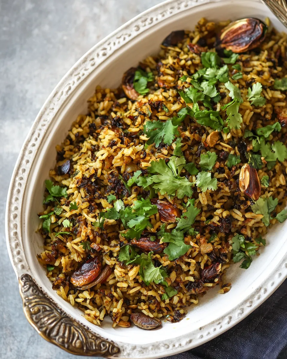 Easy Mujadara Recipe (Lebanese Rice) picture