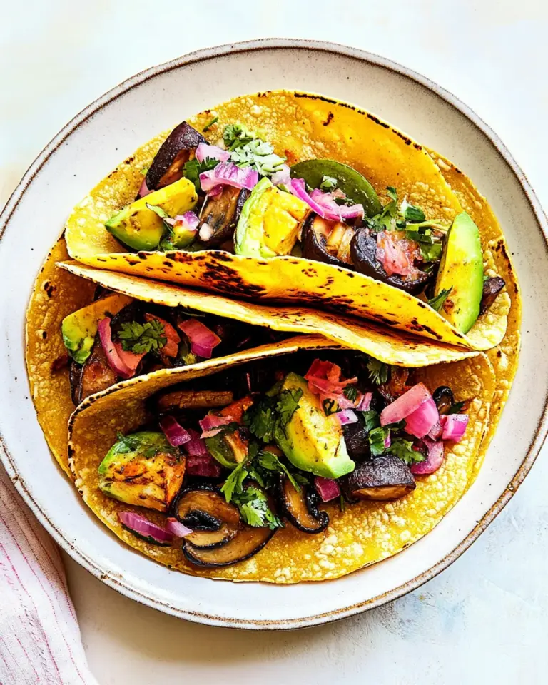 Homemade Mushroom Tacos photo