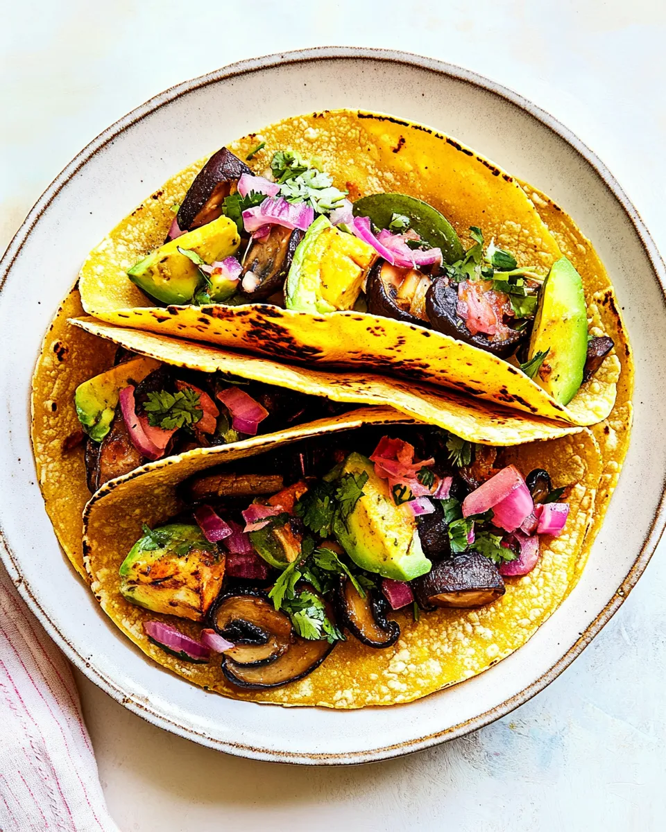 Homemade Mushroom Tacos photo