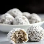 homemade No-Bake Snowball Cookies (Paleo, Gluten-Free) photo