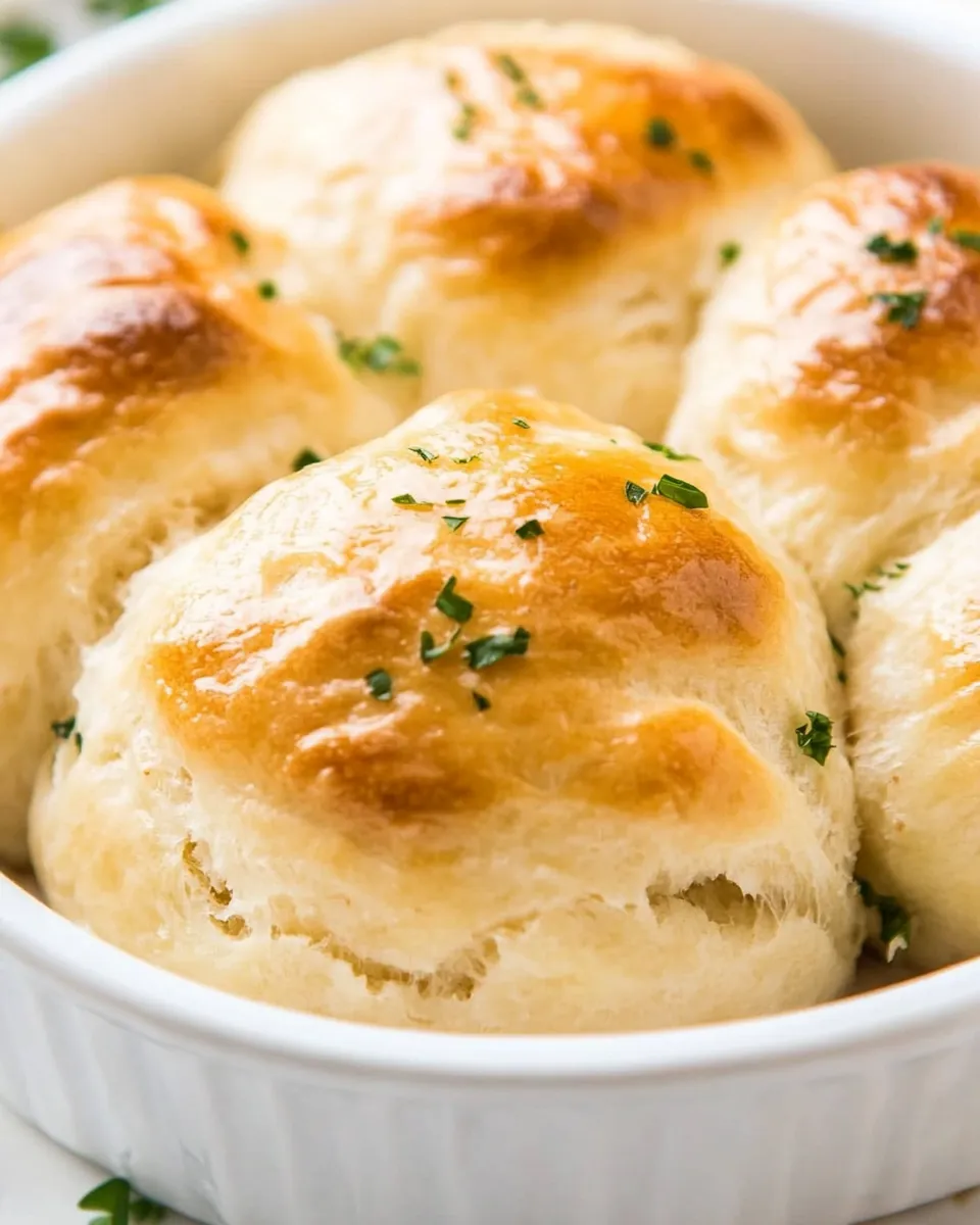 Homemade No Yeast Dinner Rolls photo