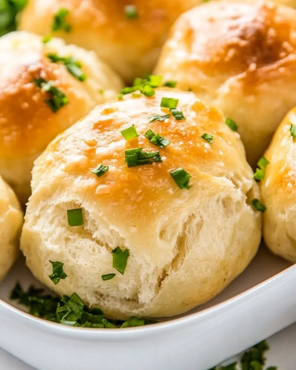Delicious No Yeast Dinner Rolls plate image