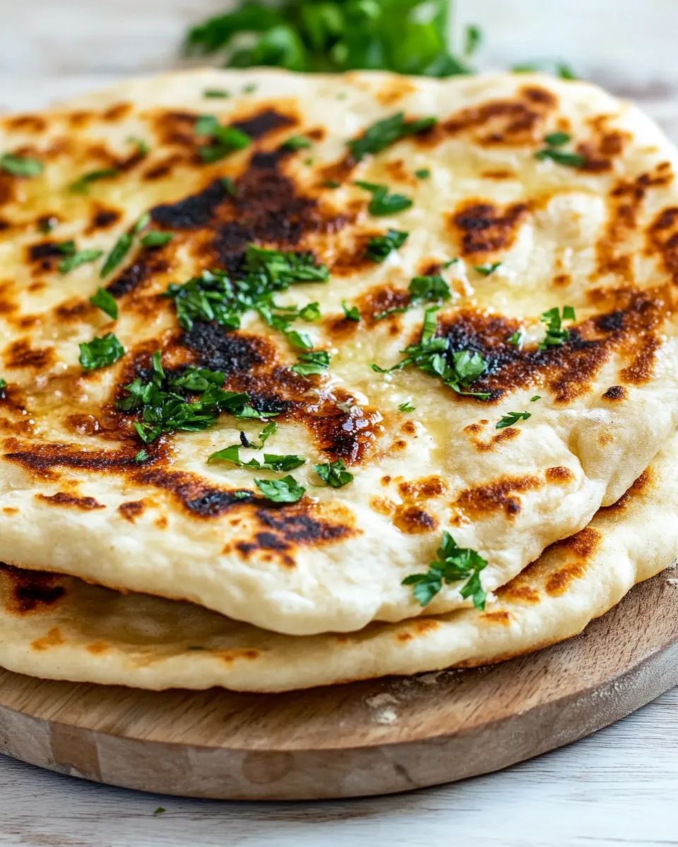 Easy No Yeast Flatbread recipe photo