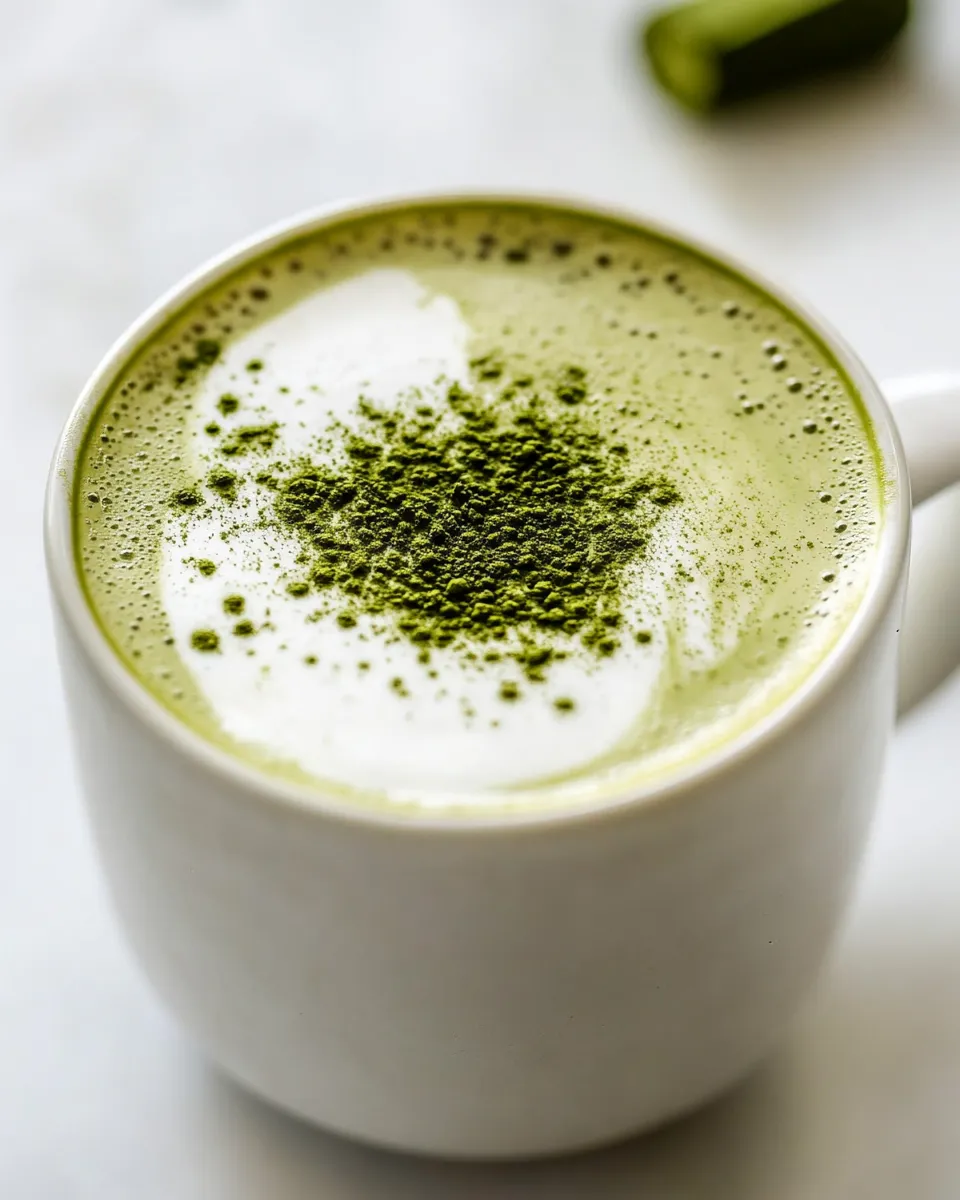 Classic Oat Milk Matcha Latte image