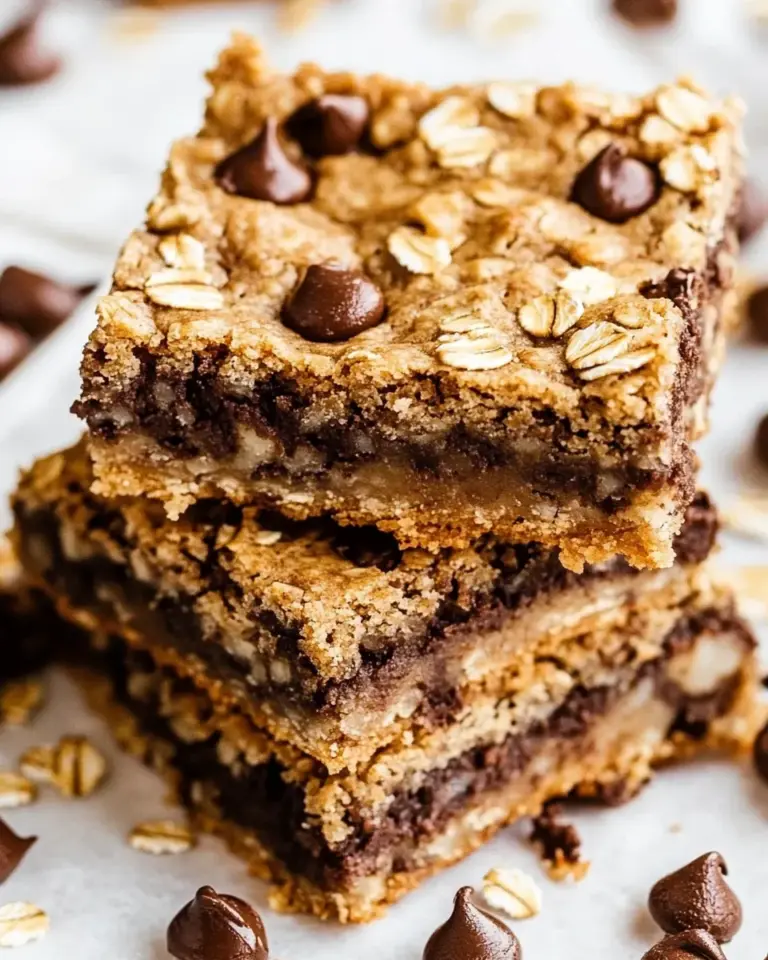 Homemade Oatmeal Cookie Bars photo
