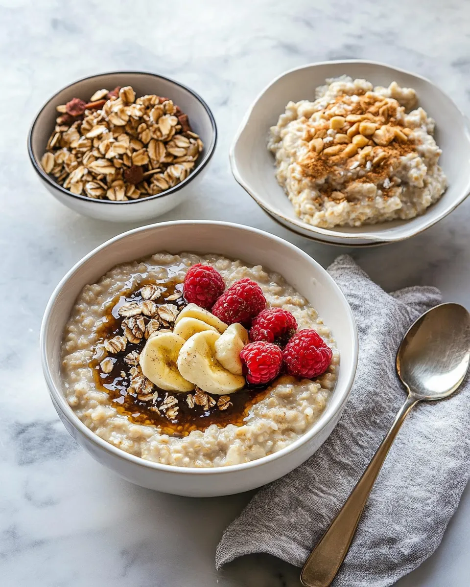 Classic Oatmeal Eight Ways recipe photo