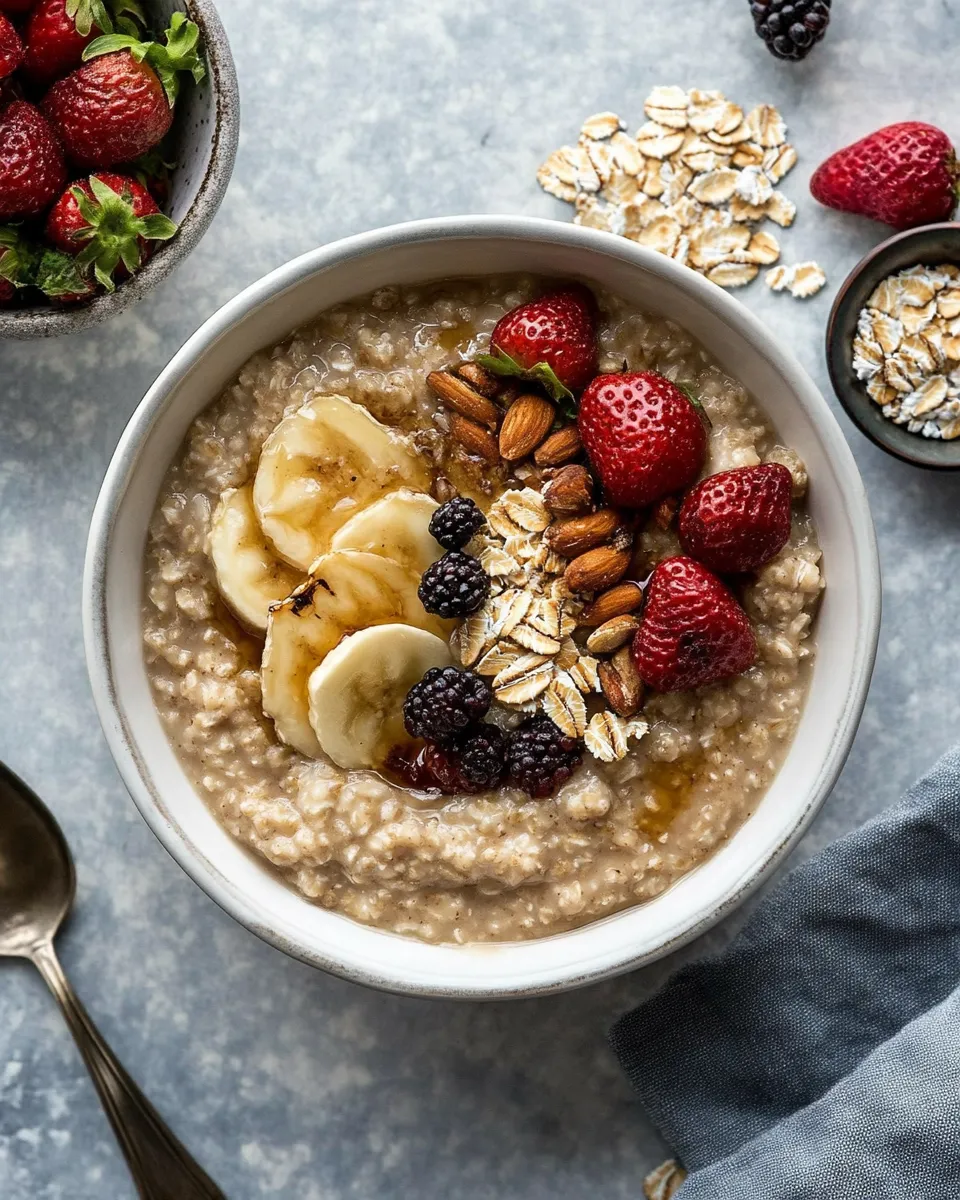 Delicious Oatmeal Eight Ways plate image