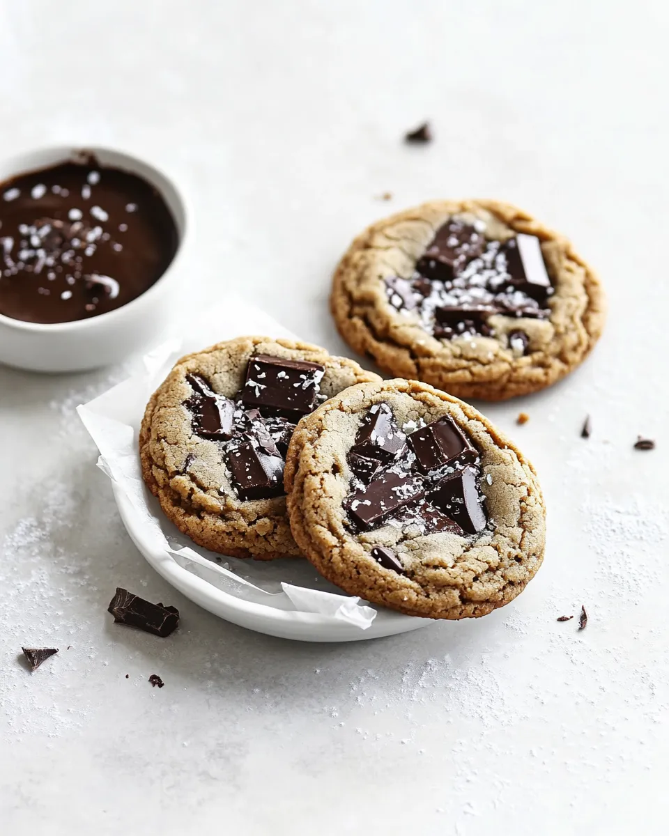 Homemade Olive Oil Chocolate Chunk Cookies photo