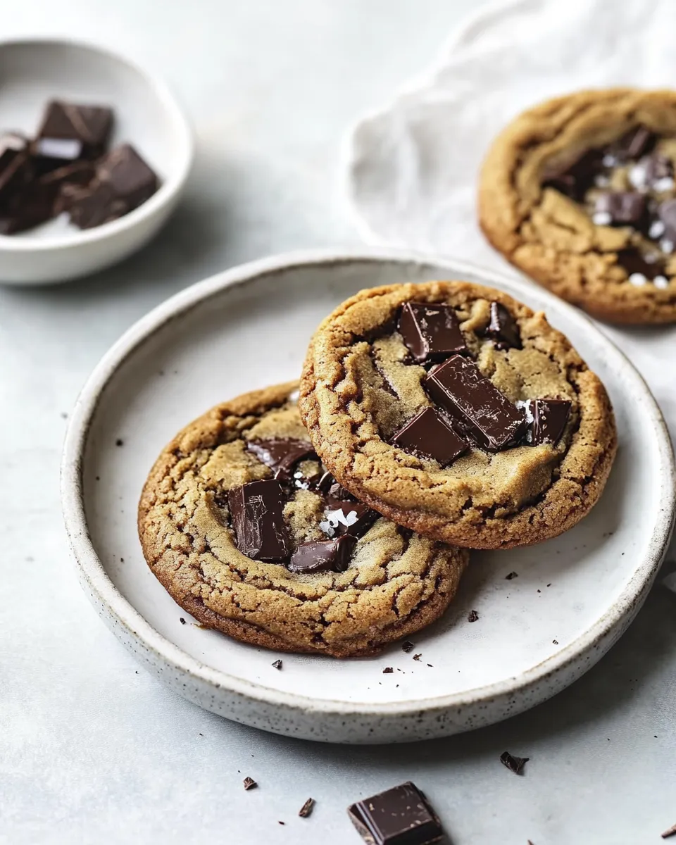 Classic Olive Oil Chocolate Chunk Cookies image