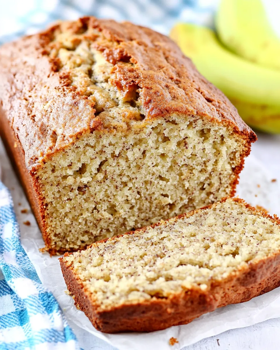 Classic Olive Oil Honey Banana Bread image