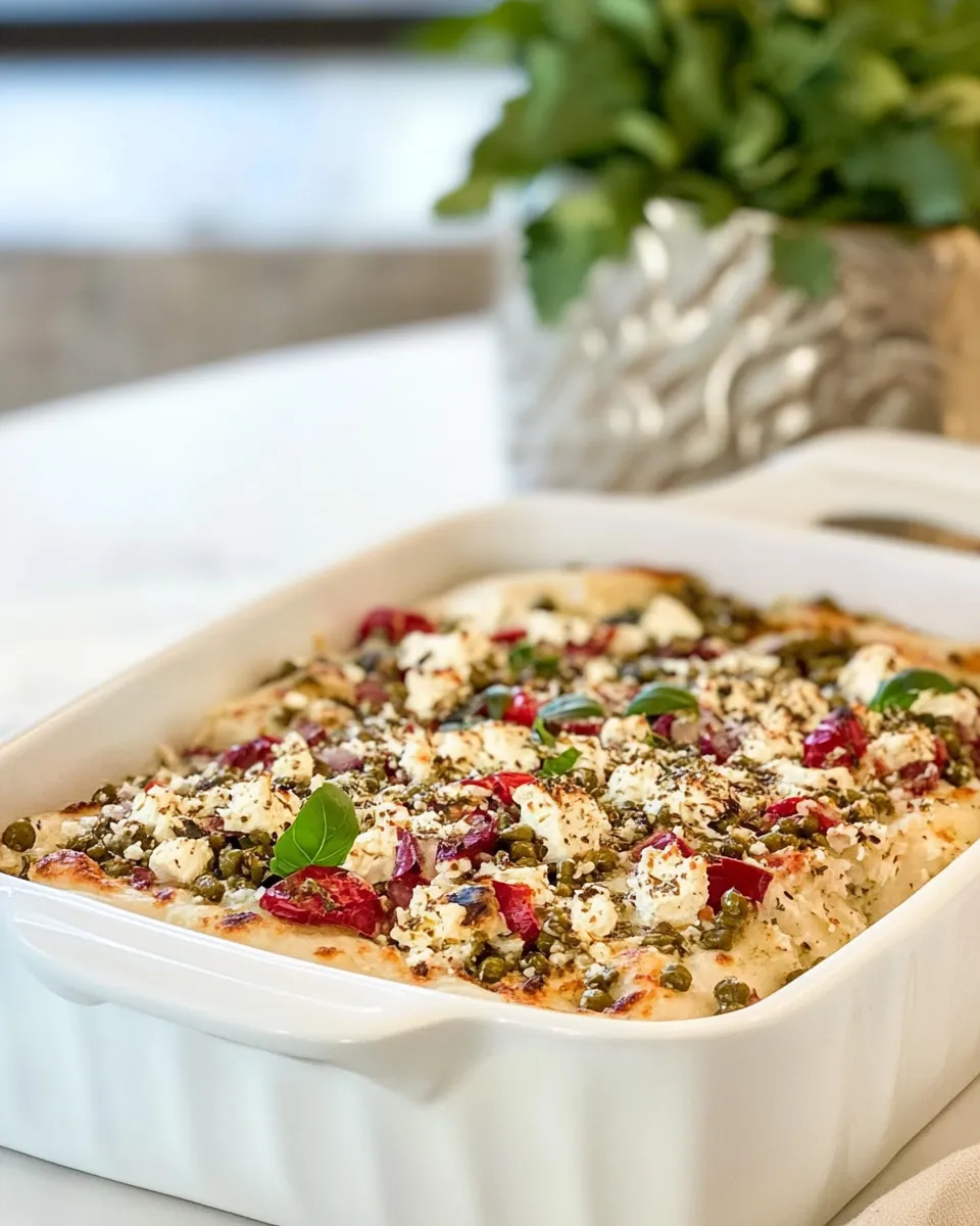 Classic One-Dish Greek Pizza image