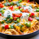 Homemade One-Pan Chicken Enchilada Skillet photo