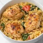 Homemade One-Pot Lemon Chicken and Orzo photo