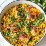 homemade One Pan Moroccan Chicken and Couscous photo