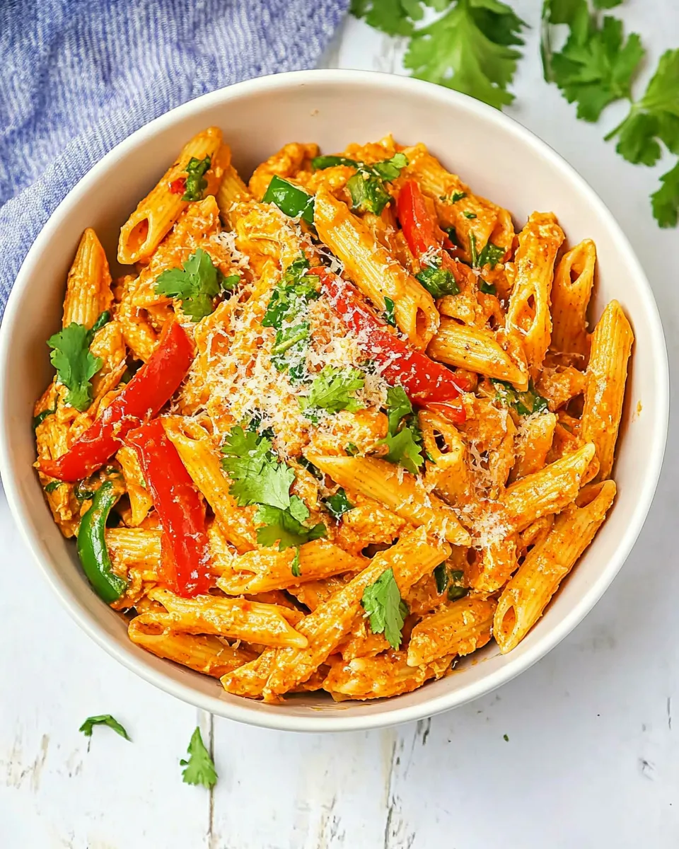 Easy One Pot Chicken Fajita Pasta recipe photo
