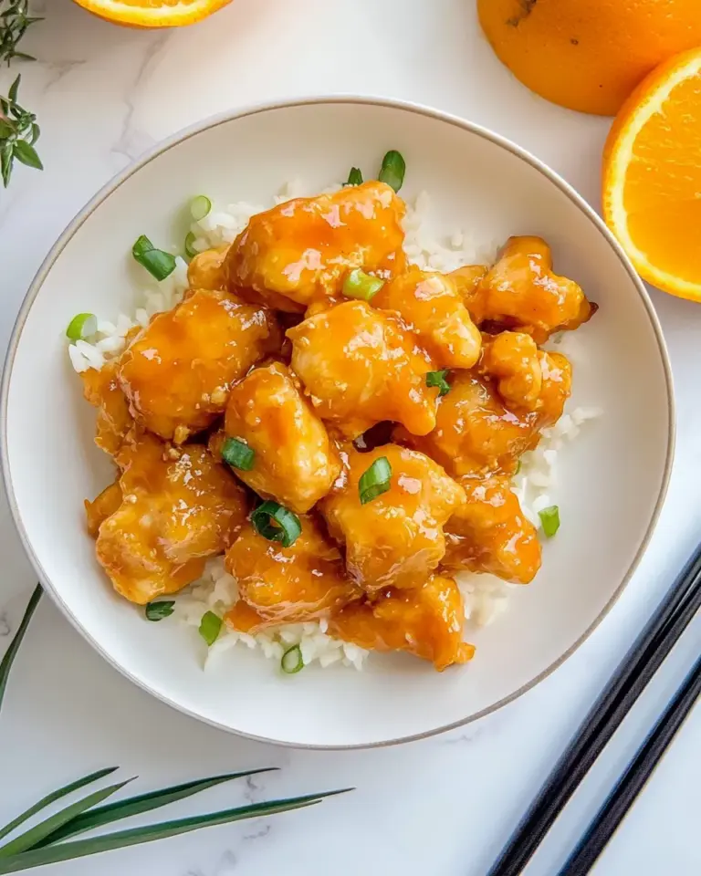 Homemade Orange Chicken Recipe photo