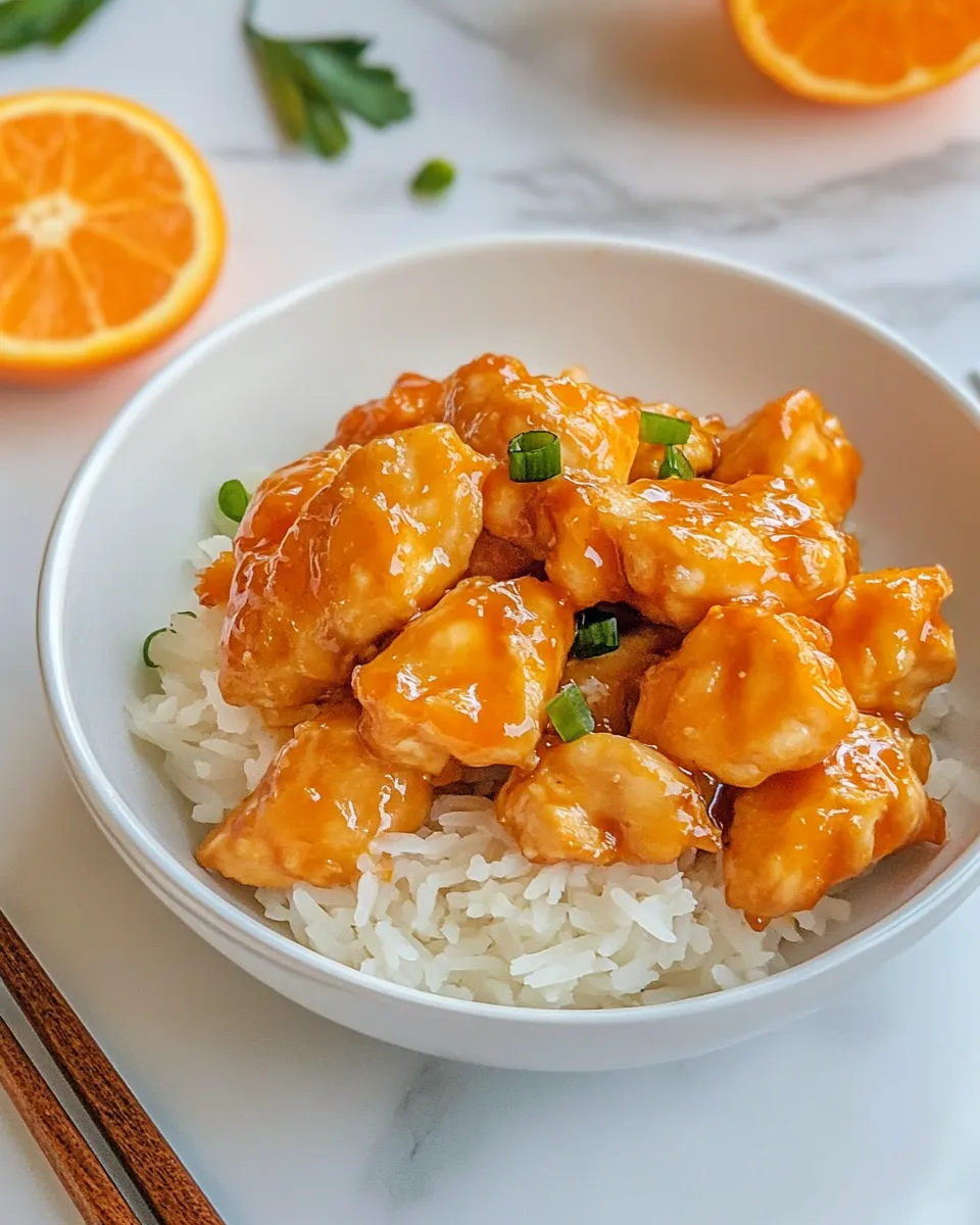 Classic Orange Chicken Recipe image
