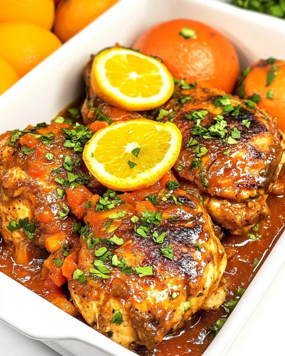 Classic Orange Chipotle Chicken recipe photo