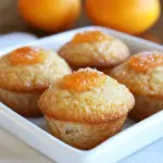 Homemade Orange Mini Muffins photo