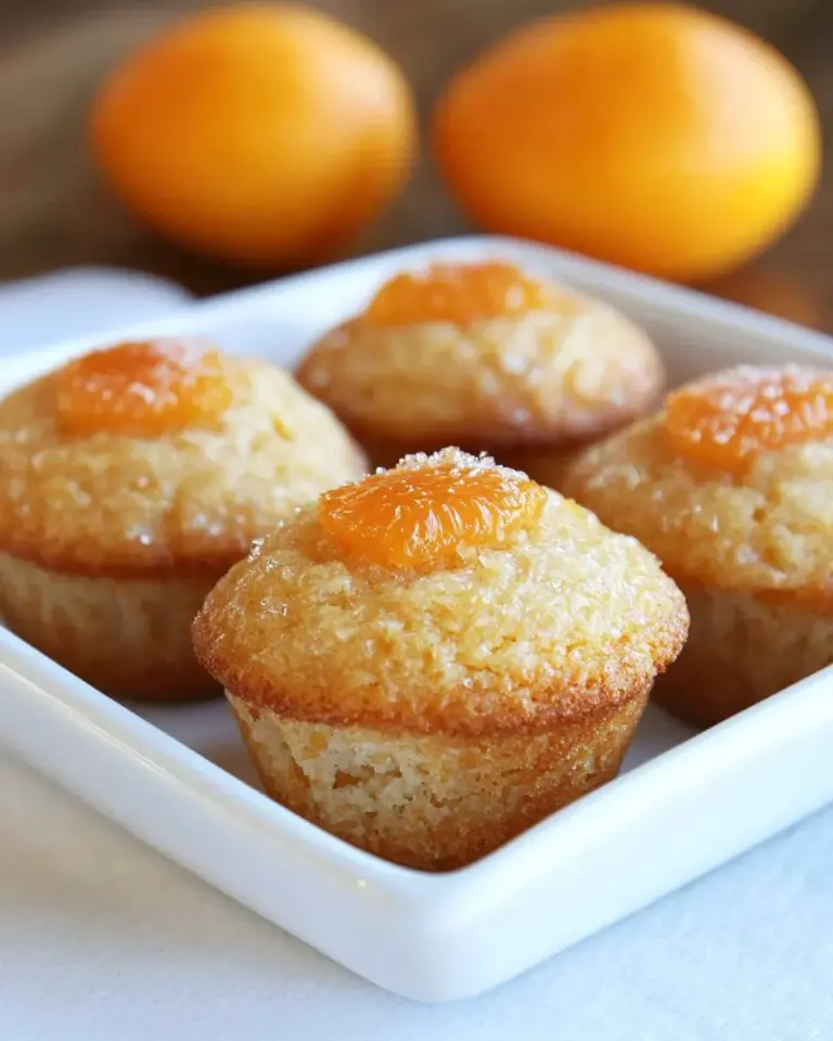 Homemade Orange Mini Muffins photo